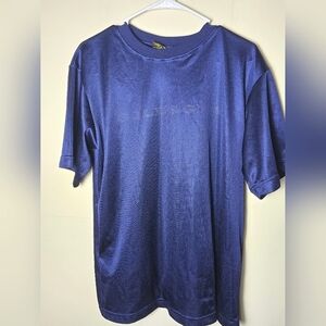 Vintage Gold's Gym Mesh Overlay Athletic Shirt, Size Medium